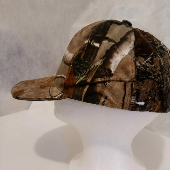 Panther Bison Baseball Cap Camo Print With 2 Led Lights EUC Vented - Picture 5 of 10